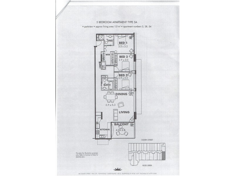 86-124 OGDEN, STREET, Townsville City QLD 4810 Floorplan