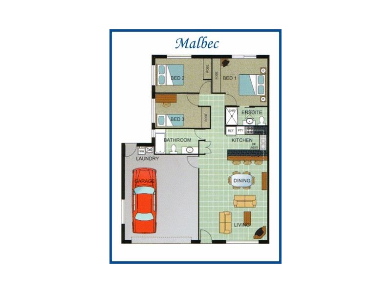 602/2 Nicol Way, Brendale QLD 4500 Floorplan