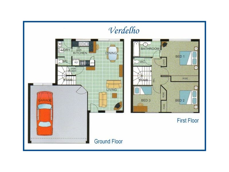 208/2 Nicol Way, Brendale QLD 4500 Floorplan