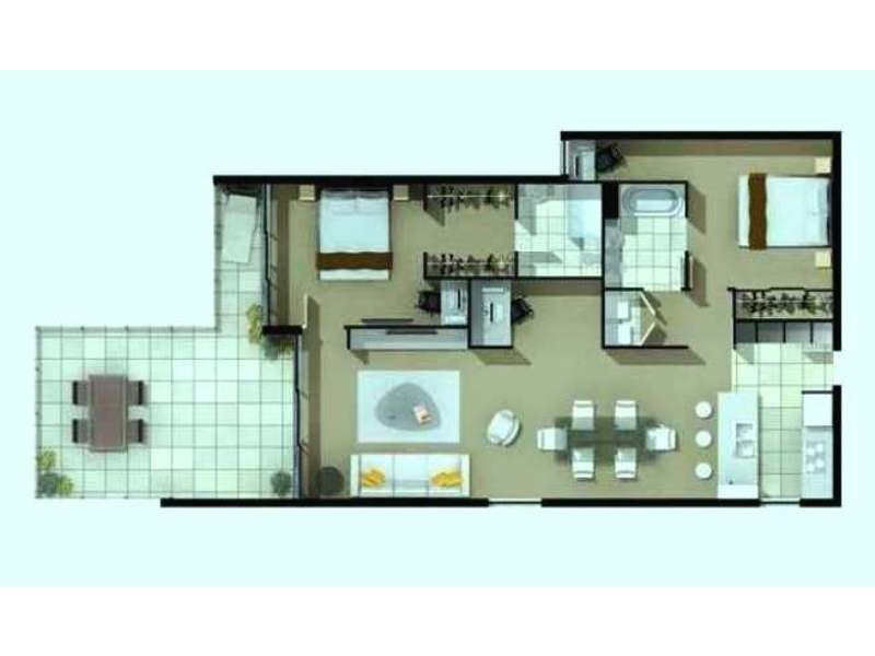 211/23 Parkland Street, Nundah QLD 4012 Floorplan