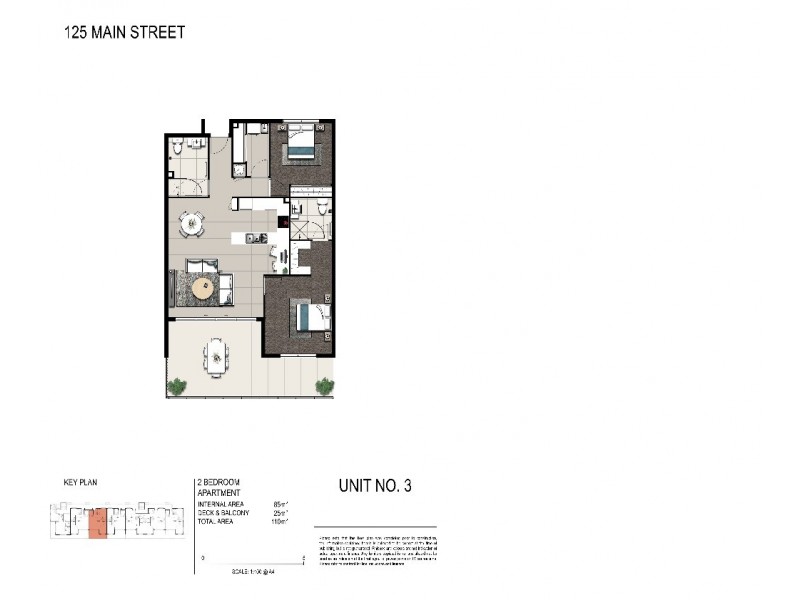 3/125 Main Street, Beenleigh QLD 4207 Floorplan