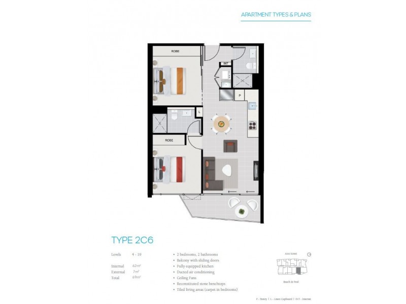 1055 ANN ST “Level 14″, Newstead QLD 4006