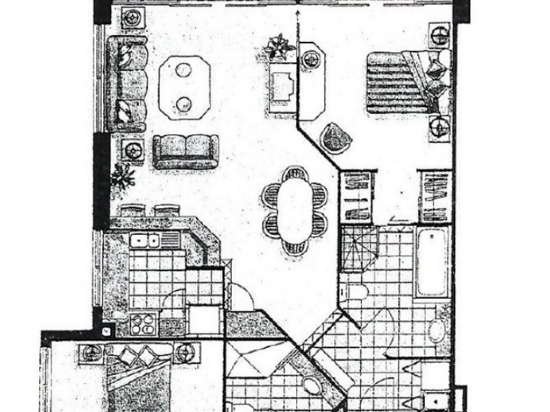 605/5-19 Palm Avenue, Surfers Paradise QLD 4217 Floorplan