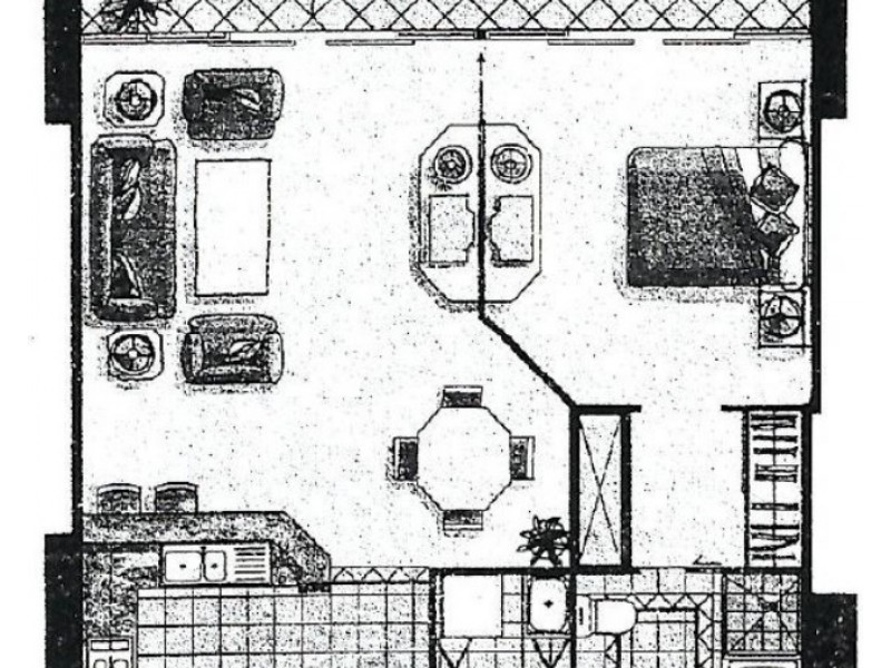 514/5-19 Palm Avenue, Surfers Paradise QLD 4217 Floorplan