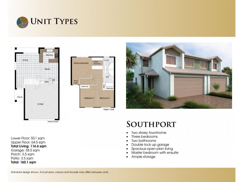43/26 Yaun Street, Coomera QLD 4209 Floorplan