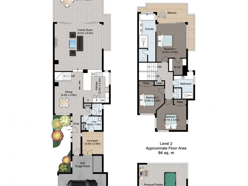 3014 The Boulevarde, Carrara QLD 4211 Floorplan