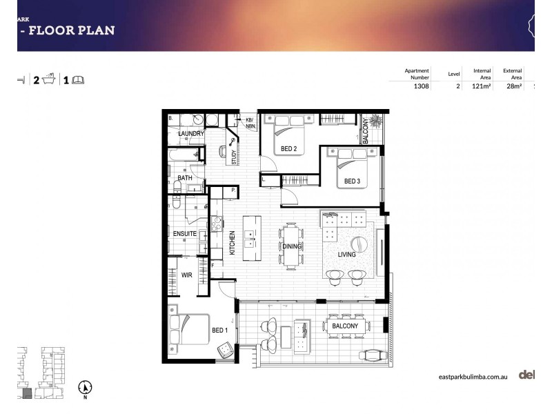 1308/39 Banya, Bulimba QLD 4171