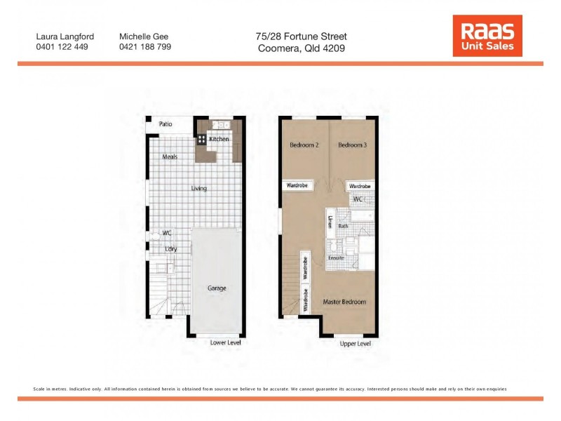 75/28 Fortune Street, Coomera QLD 4209 Floorplan