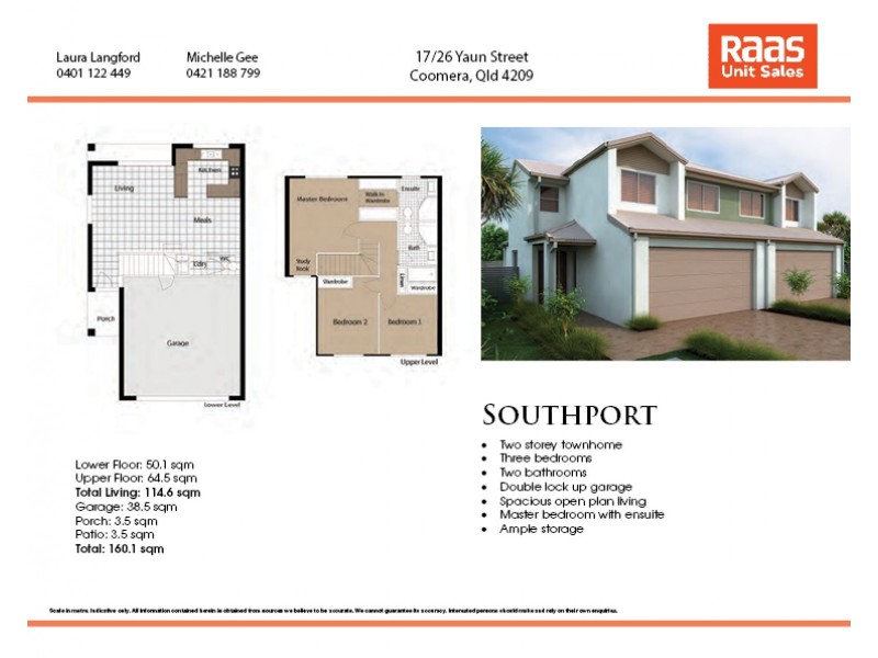 17/26 Yaun Street, Coomera QLD 4209 Floorplan