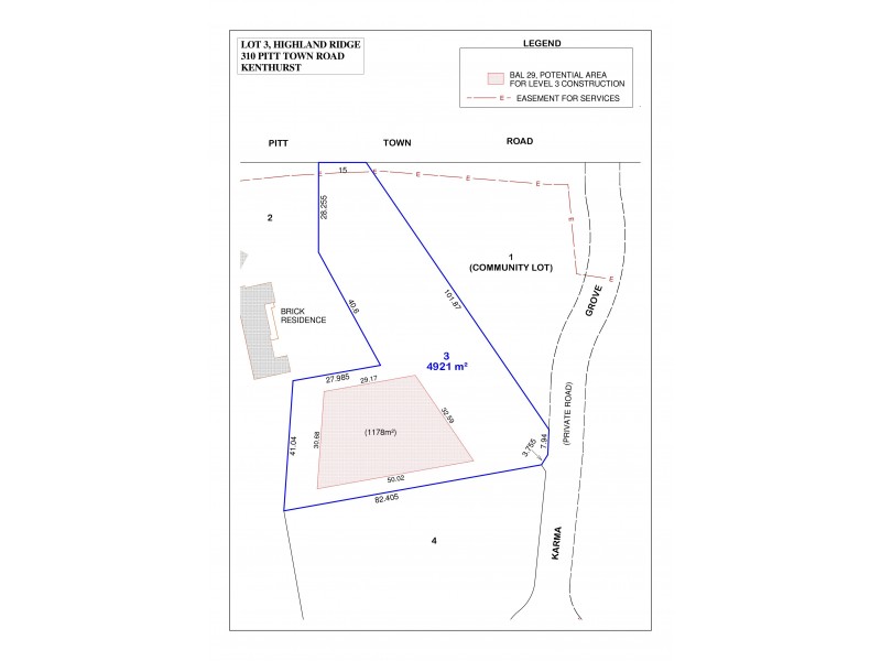 Lots 3-6 at 310 Pitt Town Road, Kenthurst NSW 2156