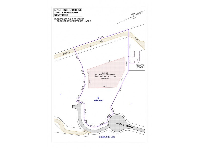 Lots 3-6 at 310 Pitt Town Road, Kenthurst NSW 2156