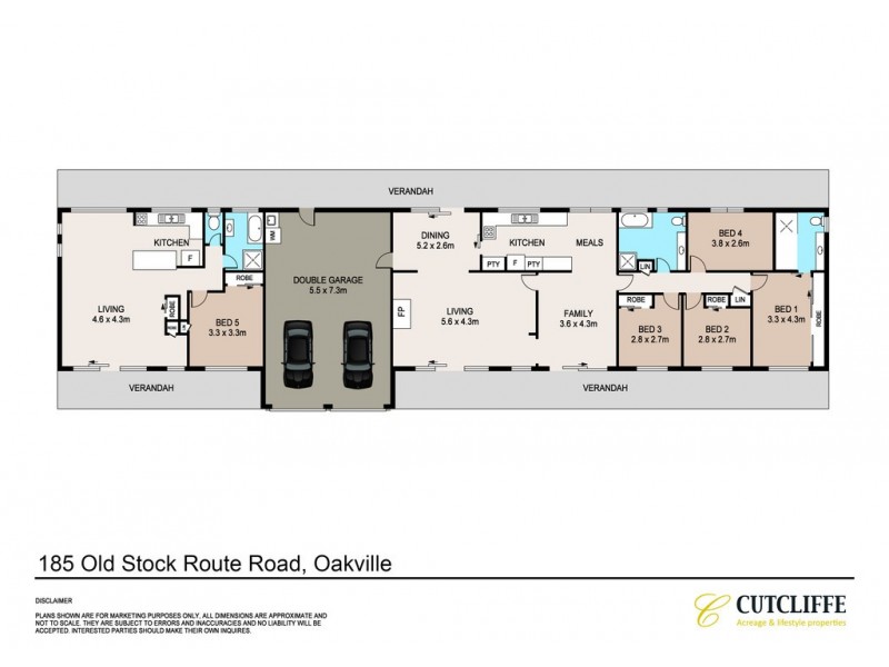 185 Old Stock Route Road, Oakville NSW 2765 Floorplan