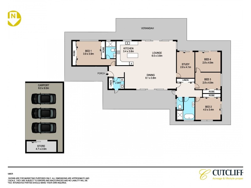 34 Gorricks Lane, Freemans Reach NSW 2756 Floorplan