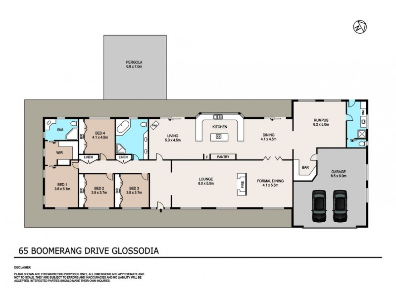 65 Boomerang Drive, Glossodia NSW 2756 Floorplan
