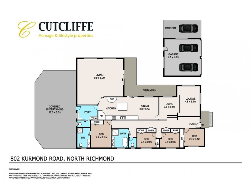 802 Kurmond Road, North Richmond NSW 2754 Floorplan