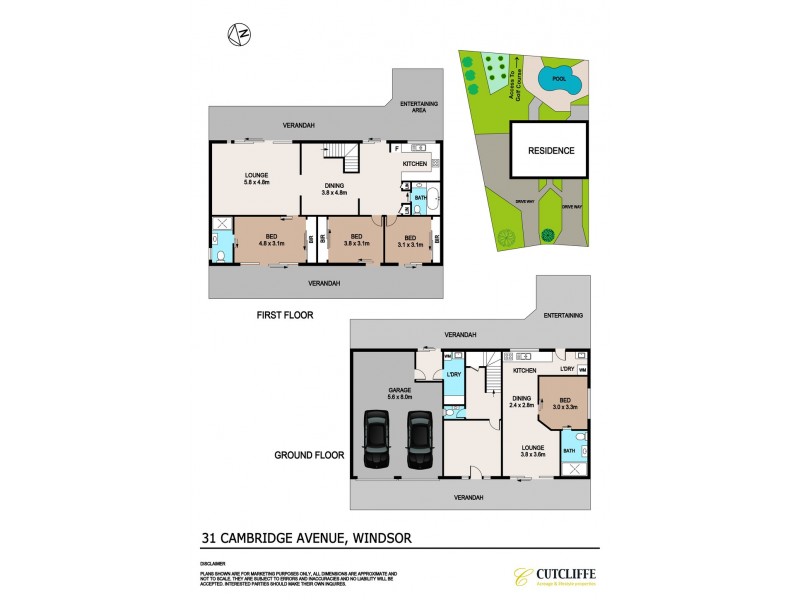 31 Cambridge Avenue, Windsor NSW 2756 Floorplan