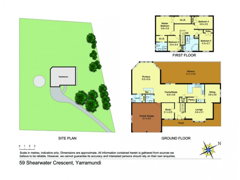 59 Shearwater Crescent, Yarramundi NSW 2753 Floorplan