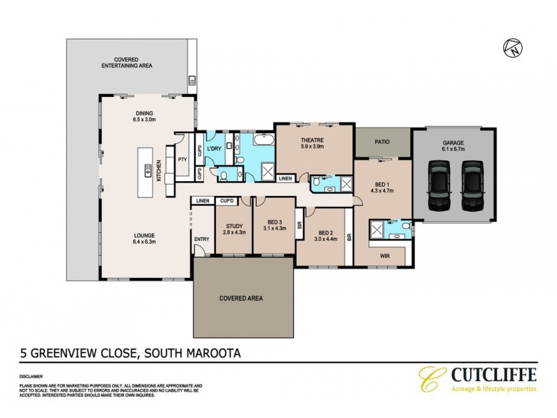 5 Greenview Close, South Maroota NSW 2756 Floorplan