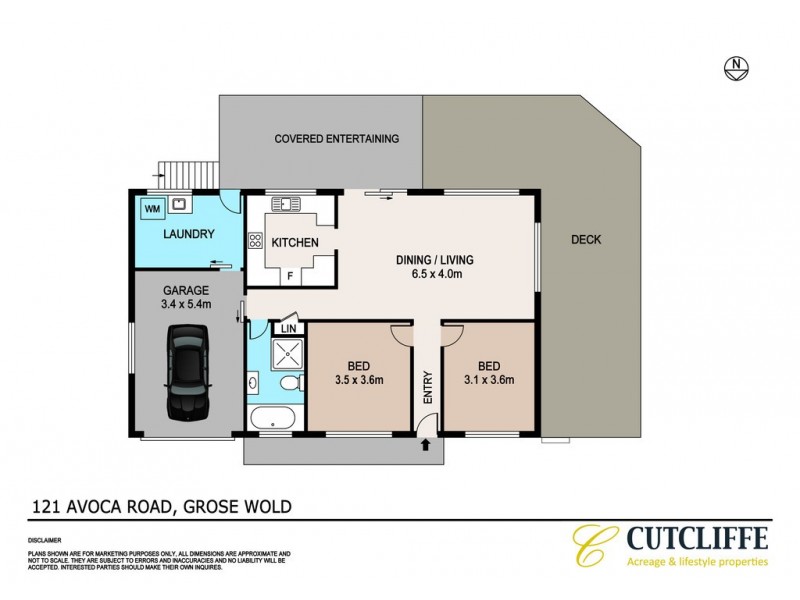 121 Avoca Road, Grose Wold NSW 2753 Floorplan