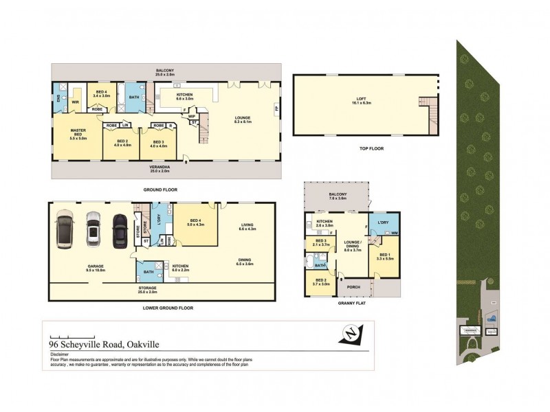 96 Scheyville Road, Oakville NSW 2765 Floorplan