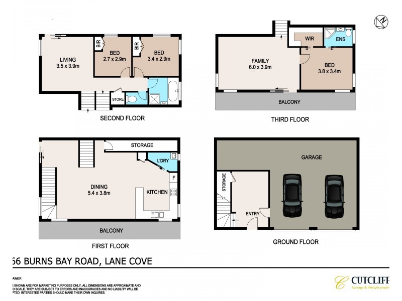 366 Burns Bay Road, Linley Point NSW 2066 Floorplan