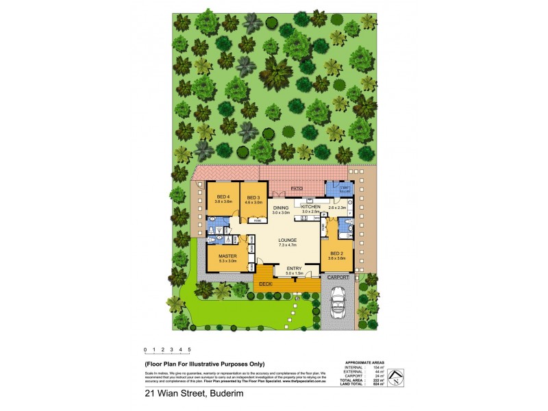 21 Wian Street, Buderim QLD 4556 Floorplan