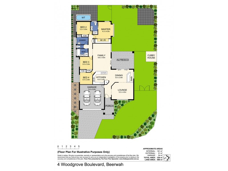 4 Woodgrove Boulevard, Beerwah QLD 4519 Floorplan