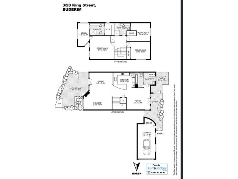 3/20 King Street, Buderim QLD 4556 Floorplan
