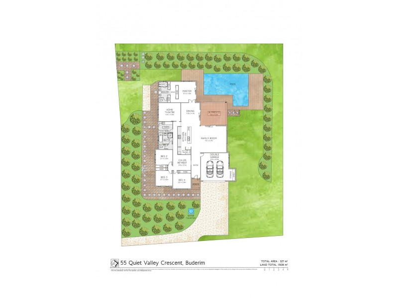 55 Quiet Valley Crescent, Buderim QLD 4556 Floorplan