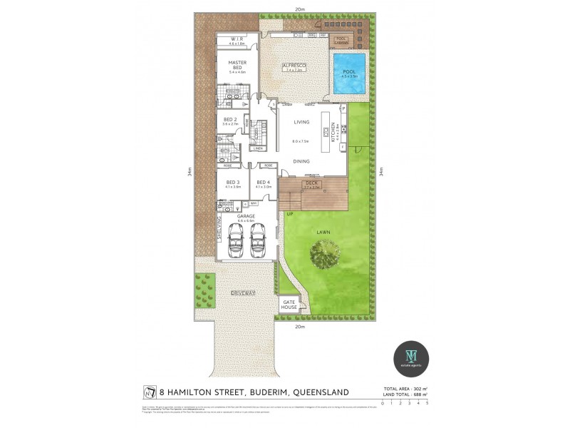 8 Hamilton Street, Buderim QLD 4556 Floorplan