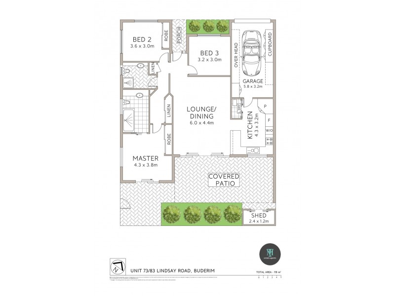73/83 Lindsay Road, Buderim QLD 4556 Floorplan