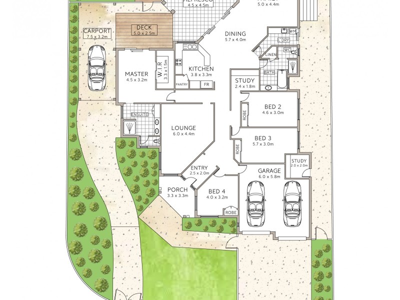 1 Brianna Close, Buderim QLD 4556 Floorplan