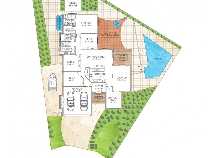 18 Serena Close, Buderim QLD 4556 Floorplan