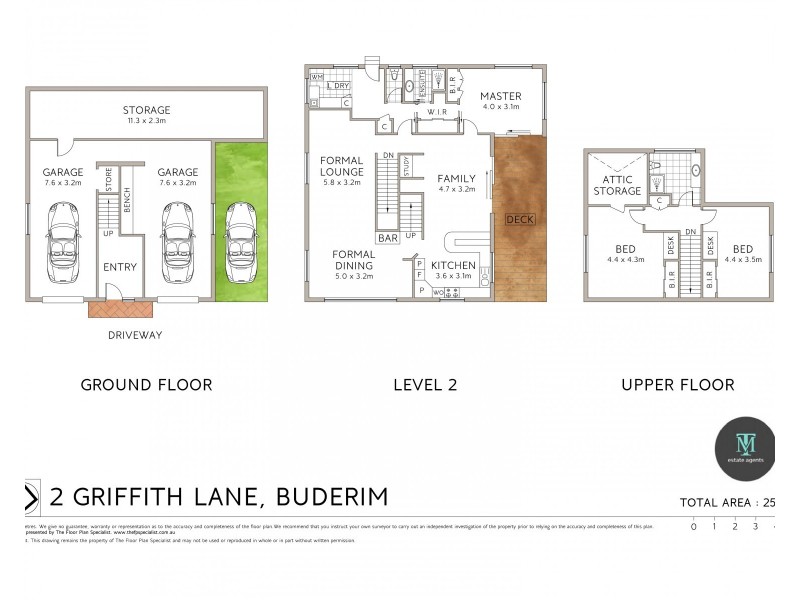 2 Griffith Lane, Buderim QLD 4556 Floorplan