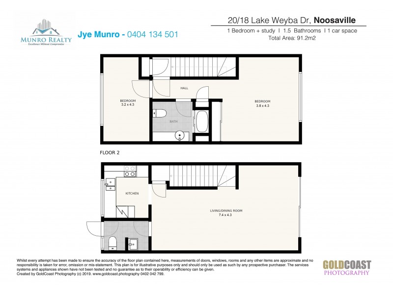 Unit 20/18 Lake Weyba Drive, Noosaville QLD 4566 Floorplan