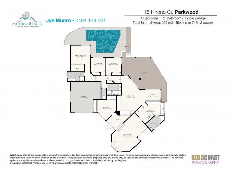 15 Hirono Court, Parkwood QLD 4214 Floorplan