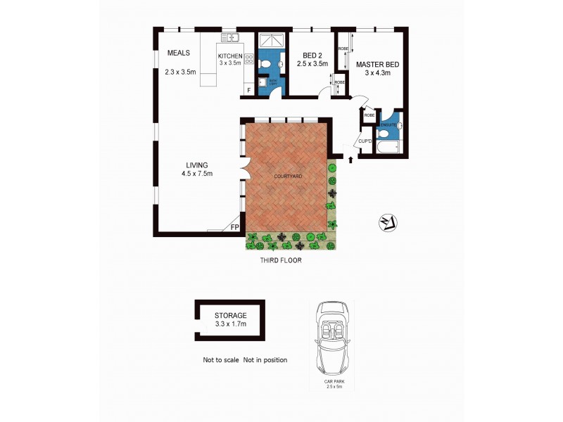 31/30 La Trobe Street, Melbourne VIC 3000 Floorplan
