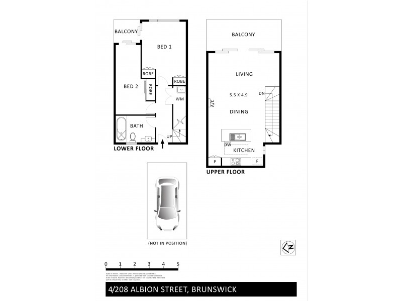 4/208 Albion Street, Brunswick VIC 3056 Floorplan