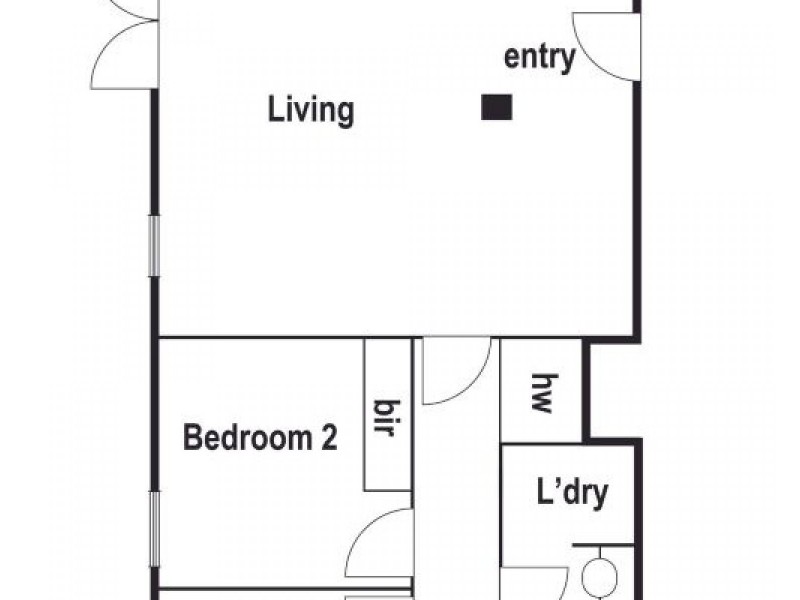 35/24 Little Bourke Street, Melbourne VIC 3000 Floorplan