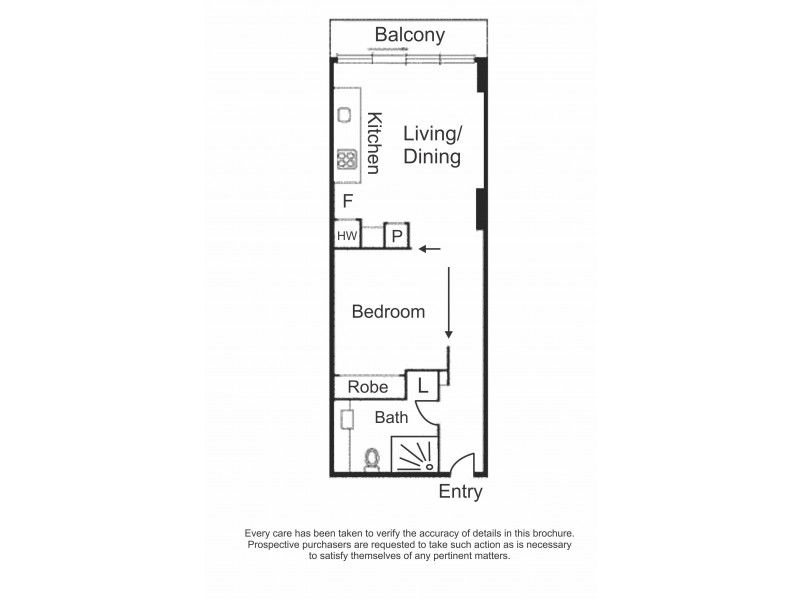 903/280 Spencer Street, Melbourne VIC 3000 Floorplan