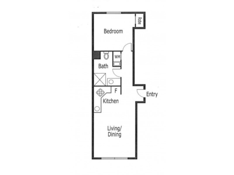 301/547 Flinders Lane, Melbourne VIC 3000 Floorplan