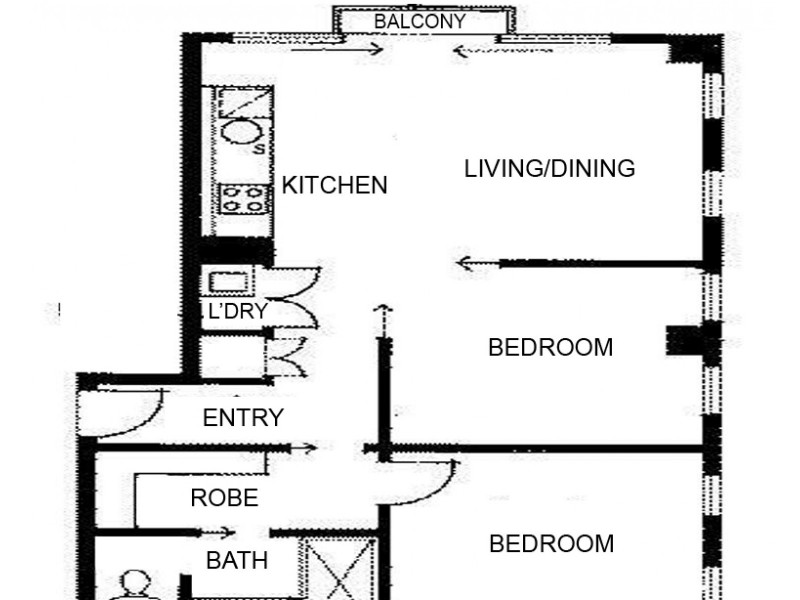 510/320 St Kilda Road, Southbank VIC 3006 Floorplan