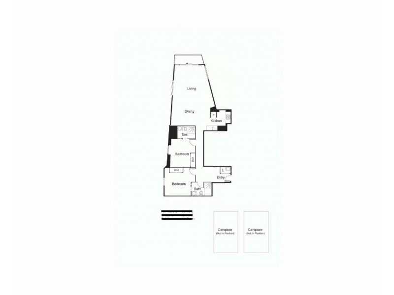 3313/24 Jane Bell Lane, Melbourne VIC 3000 Floorplan