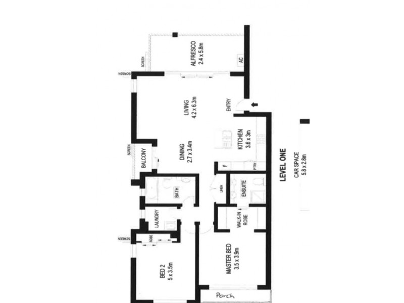 24/2341 Gold Coast Highway, Mermaid Beach QLD 4218 Floorplan
