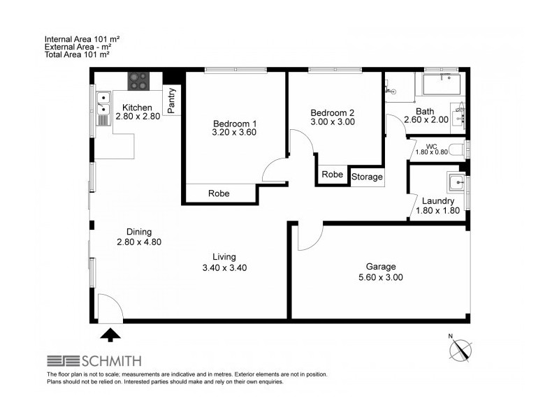 1/5 Lind Avenue, Palm Beach QLD 4221 Floorplan