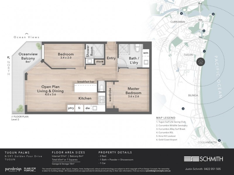 8/391 Golden Four Drive, Tugun QLD 4224 Floorplan