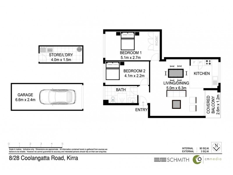 8/28 Coolangatta Road, Coolangatta QLD 4225 Floorplan