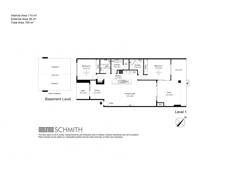 25/1 Riverwalk Avenue, Robina QLD 4226 Floorplan