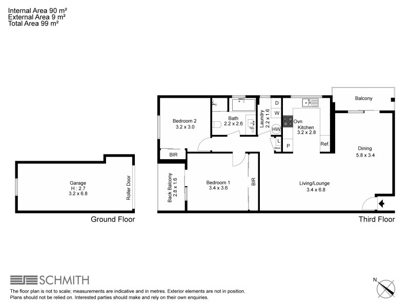 5/19 Margaret Street, Tweed Heads NSW 2485 Floorplan