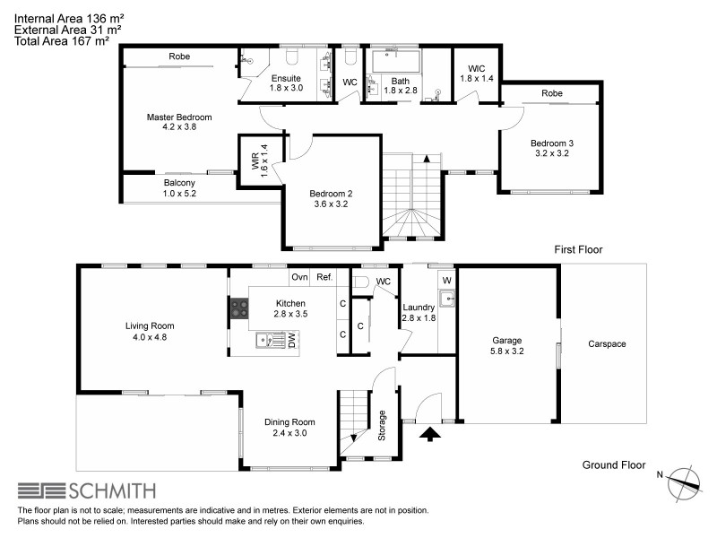 2/16 Tenth Avenue, Palm Beach QLD 4221 Floorplan